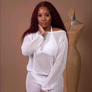 Coco + Bronze Swim Coverup